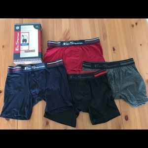Ben Sherman Microfiber Boxer Briefs 4 Pack New